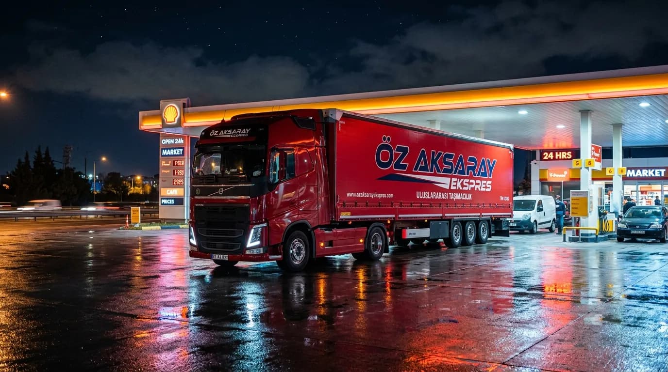 Aksaray şehirler arası gece nakliyat ekspres kamyonu